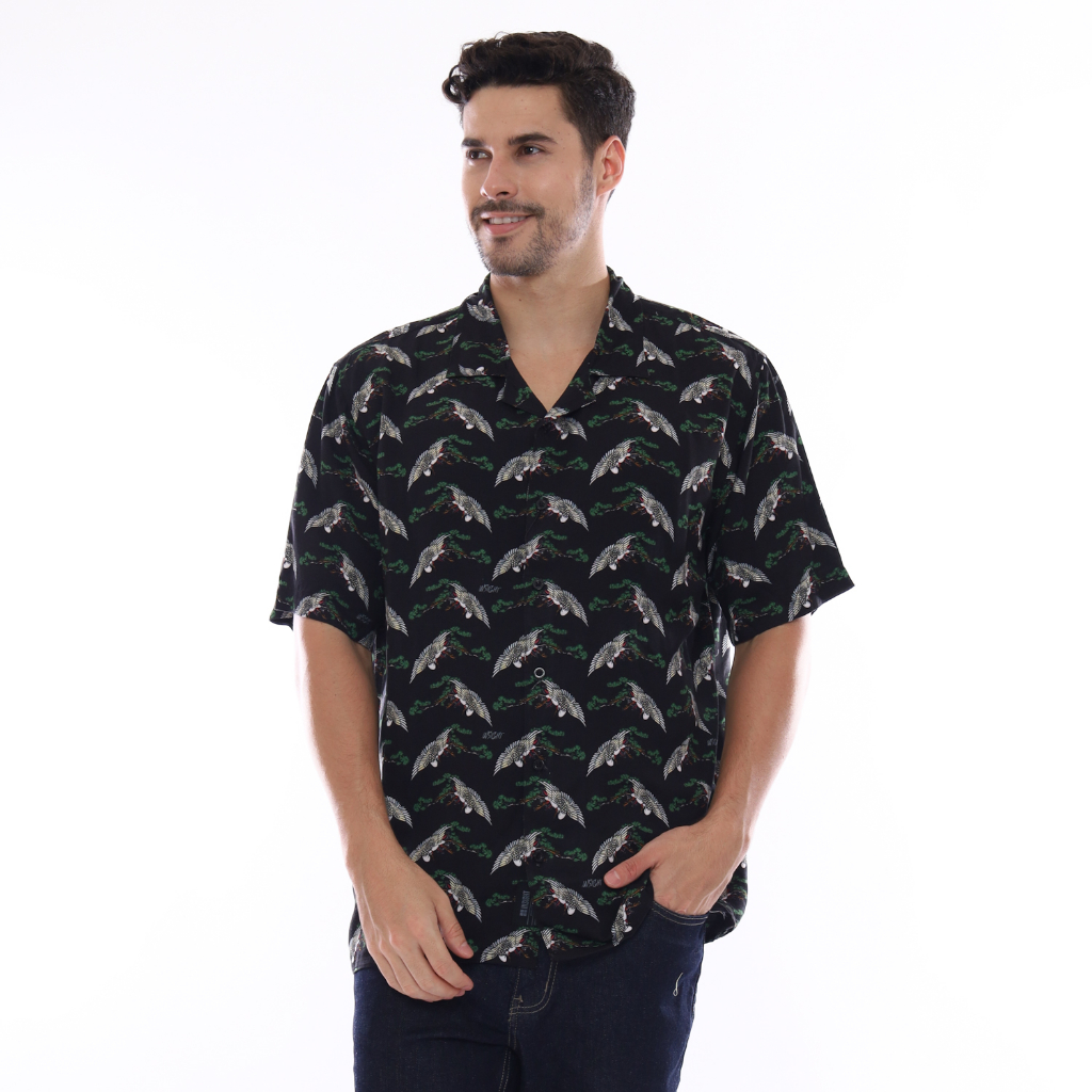 Insight Kemeja Lengan Pendek Pria Nipon Shirt Planet Surf