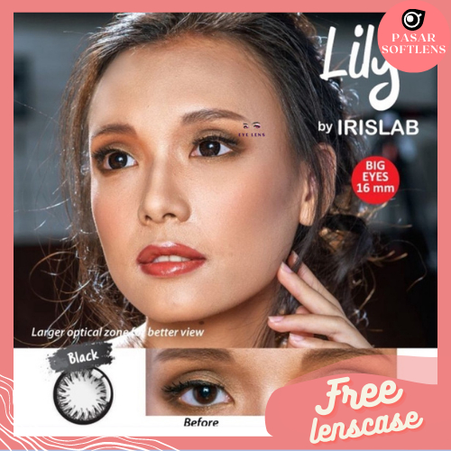 SOFTLENS LILY NORMAL &amp; MINUS -0.50 s/d - 3.00 / By IRISLAB