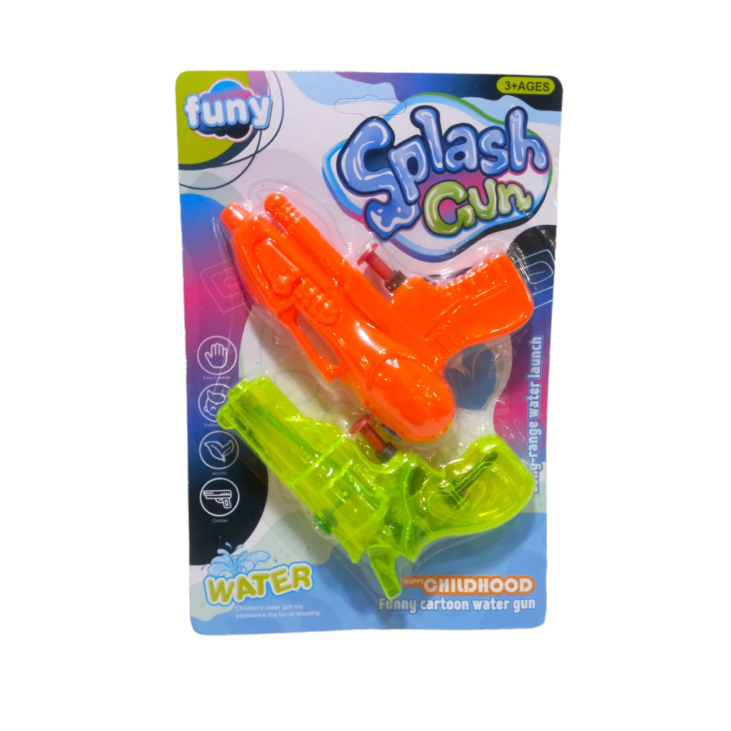 Pistol Air Mainan Anak-Anak Water Gun Tembak /Tembakan Air Watergun Seru S002-6