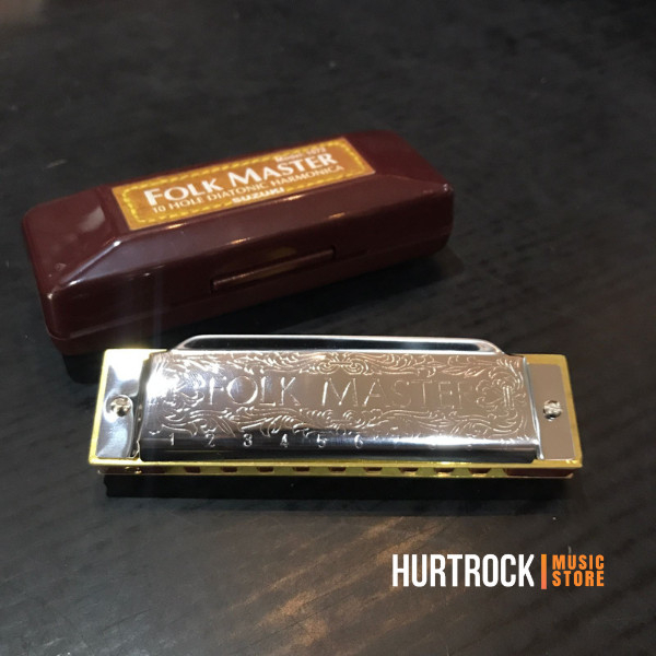 Harmonika Harmonica Suzuki Folk Master 10 Hole 1072 Nada G