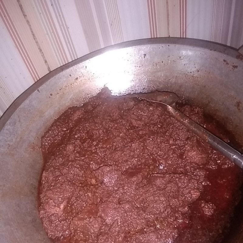 

Rendang daging asli