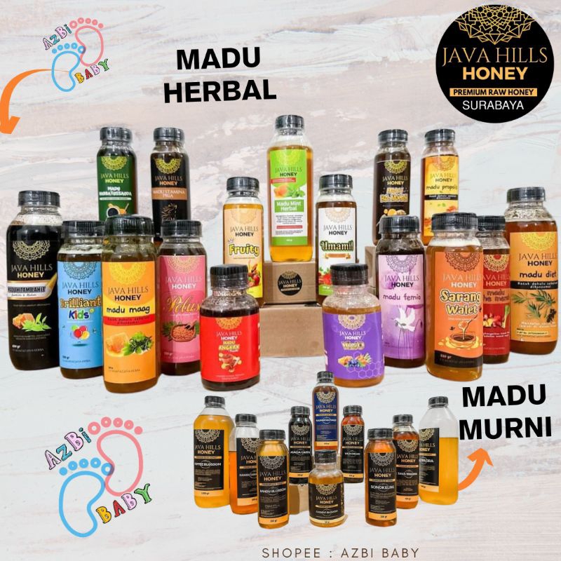 

Javahills Honey madu JAVA HILLS HONEY ❤️ madu premium raw honey asli halal