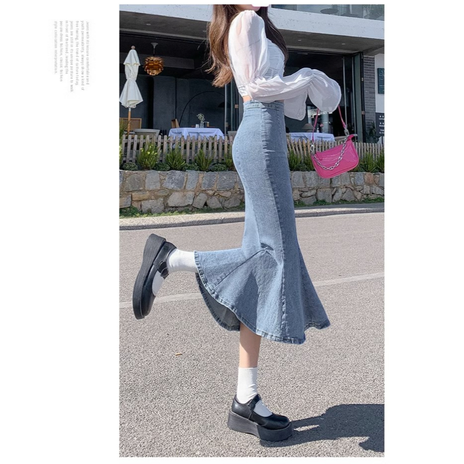 Rok wanita terbaru 2023 rok korean style rok ootd ala selebgram peplum skirts rok asimetris rok panjiang dewasa kekinian