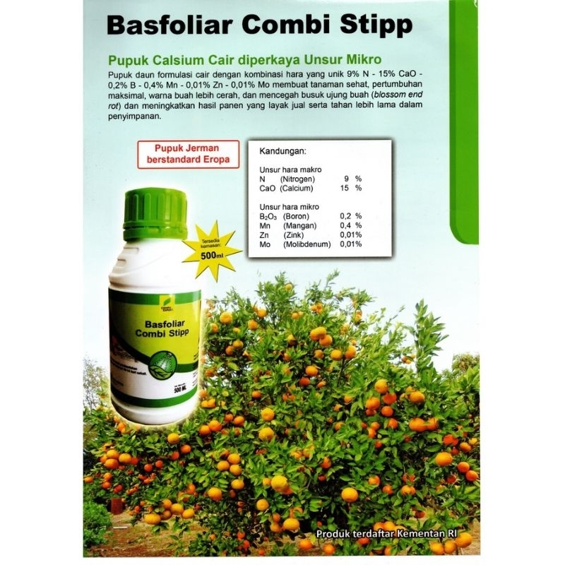 Pupuk Cair Basfoliar Combi STIPP 500ML Dari Behn Meyer German