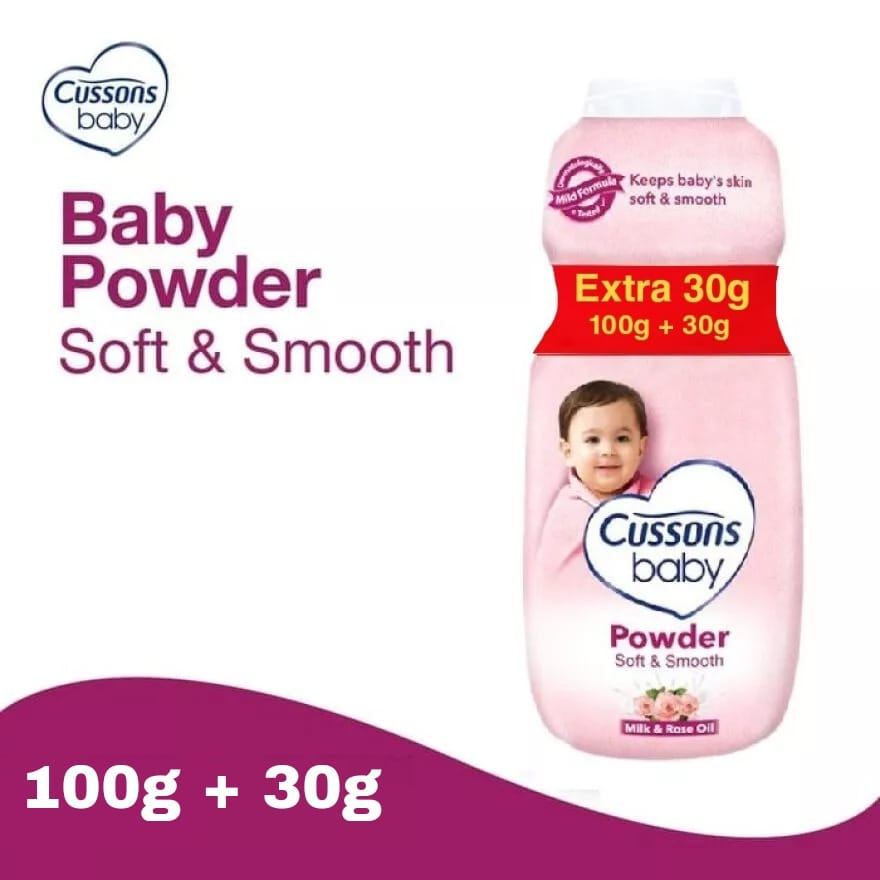 Cussons Baby Powder 100+30g soft&amp;smooth,fresh&amp;nourish,mild&amp;gentle