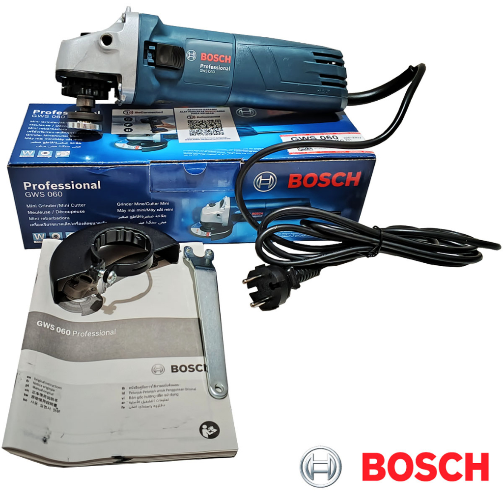 Mesin Gerinda Tangan 4 Inch Bosch Gws 060 Angle Grinder Angel