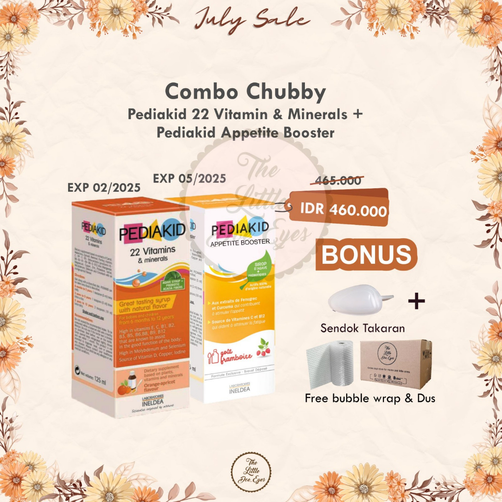 [READY] Combo Chubby Pediakid EXP 2025