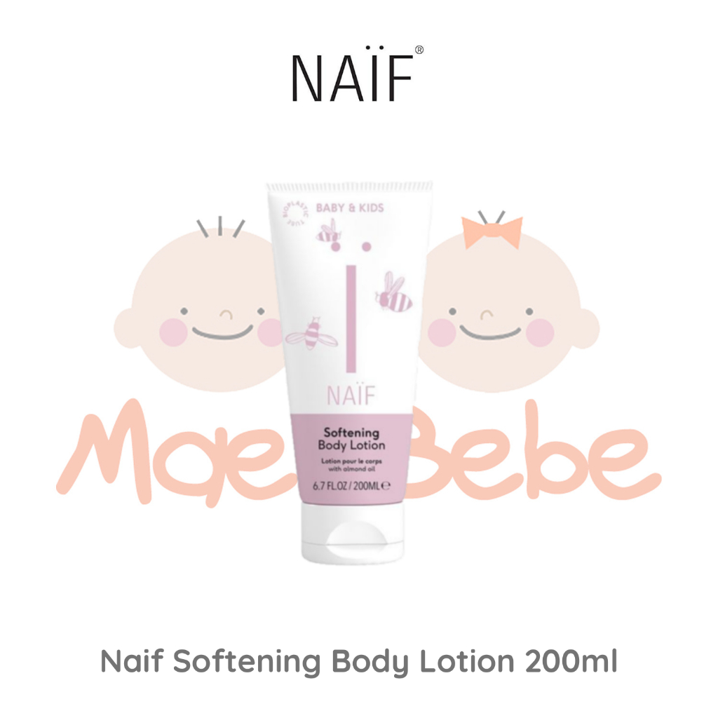 [PROMO BELI 2 FREE NAIF FACE SCRUB] Naif Softening Body Lotion With Natural 200ml