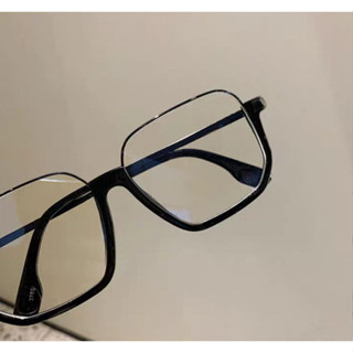 GO!KC1177 Kacamata Kotak Anti Radiasi Persegi Kaca mata Style Korea Bingkai Retro Petak Eyeglasses