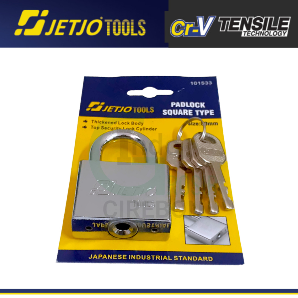 JETJO Gembok Pendek 50 MM Short Padlock Murah