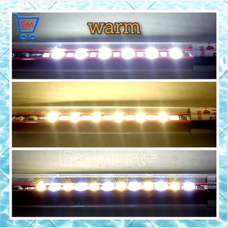 Lampu KANDILA N50 LED Day &amp; Night View Lampu Celup 3 Mode Lampu Aquarium Kolam GRATIS PIPA PARALON