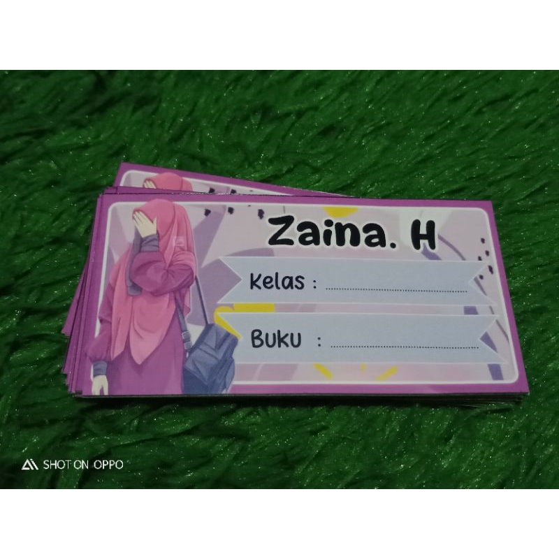 

Stiker Nama Paket 1