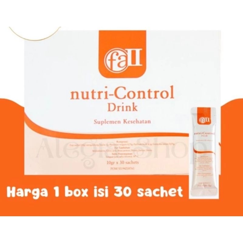 

Nutri Control drink Sachet/Jar