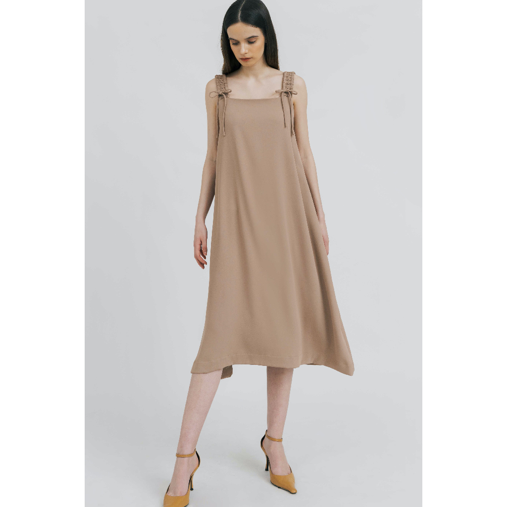 Philo Dress Latte