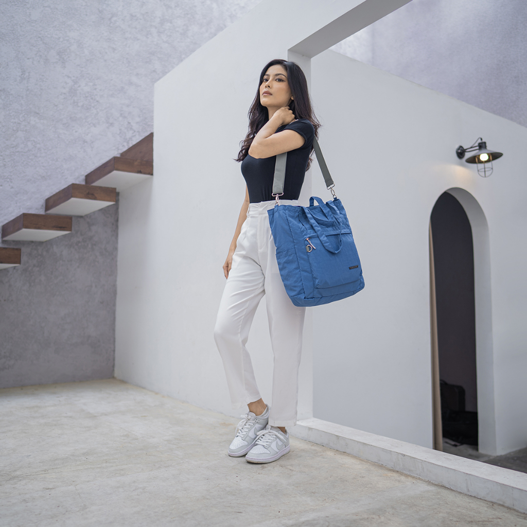 Threerey tas slempang, tote bag multifungsi CLARA TD30110