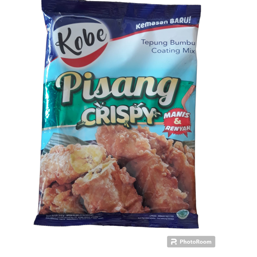 

kobe Pisang crispy tepung goreng 210g
