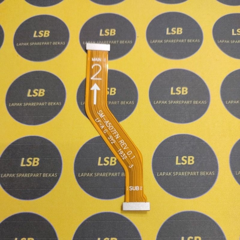 FLEXIBLE PBA MESIN TO SUBBOARD SAMSUNG A50S A507F ORIGINAL BEKAS