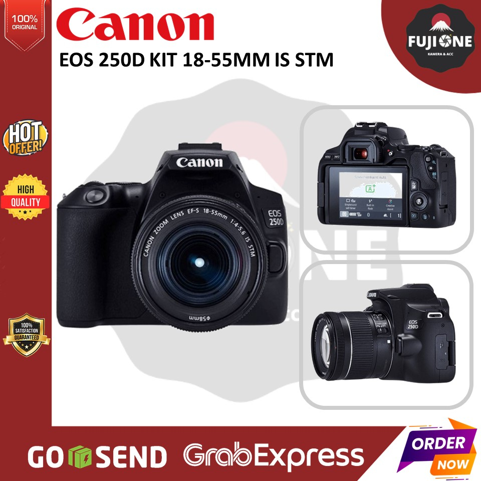 Canon EOS 250D Kit 18-55MM IS STM / KIT 18 55MM STM Distributor