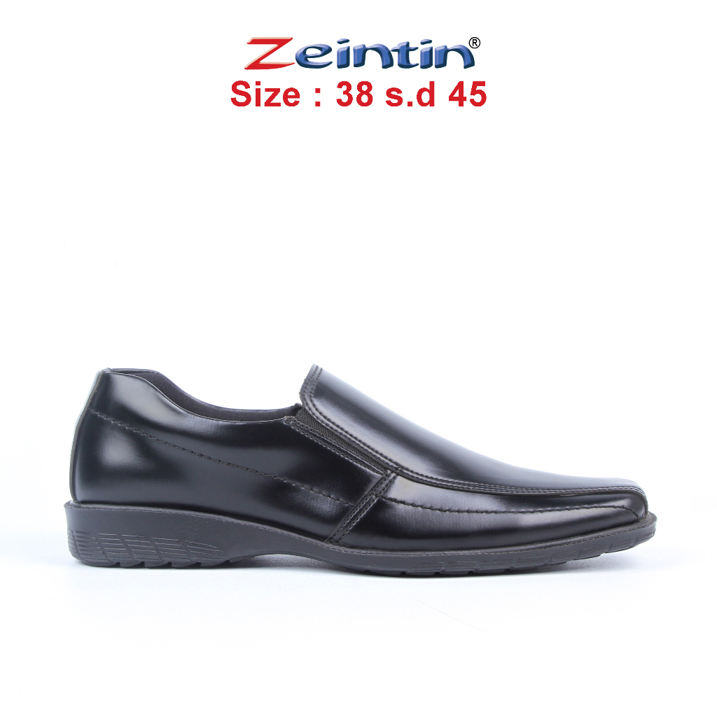 Zeintin - Sepatu Pantofel Pria Spatu Kantor Pria  Terbaru Sepatu Kulit Sintetis Zeintin BIG SIZE BJ