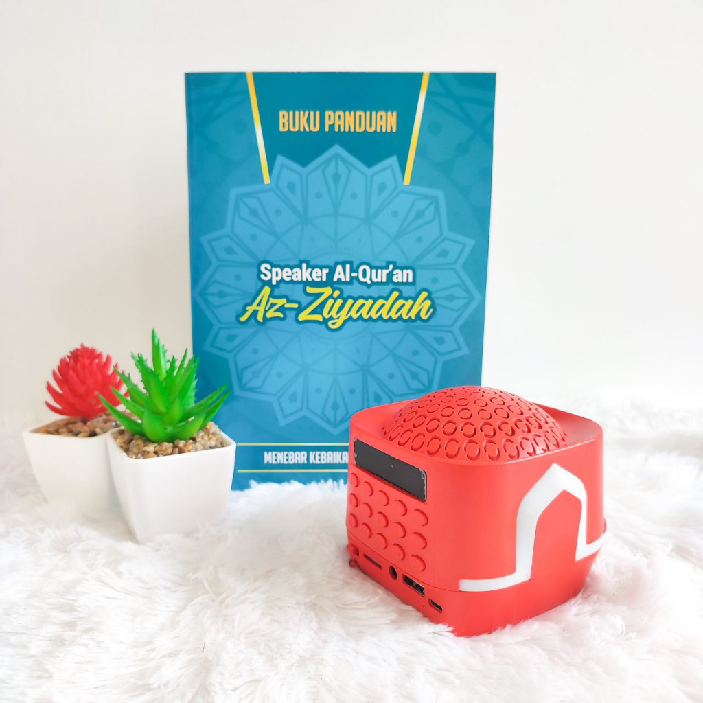 Speaker KAJIAN SUNNAH Murottal Quran 30 JUZ ZIBI TECH ZB700 Bluetooth 16GB KAJIAN PARENTING