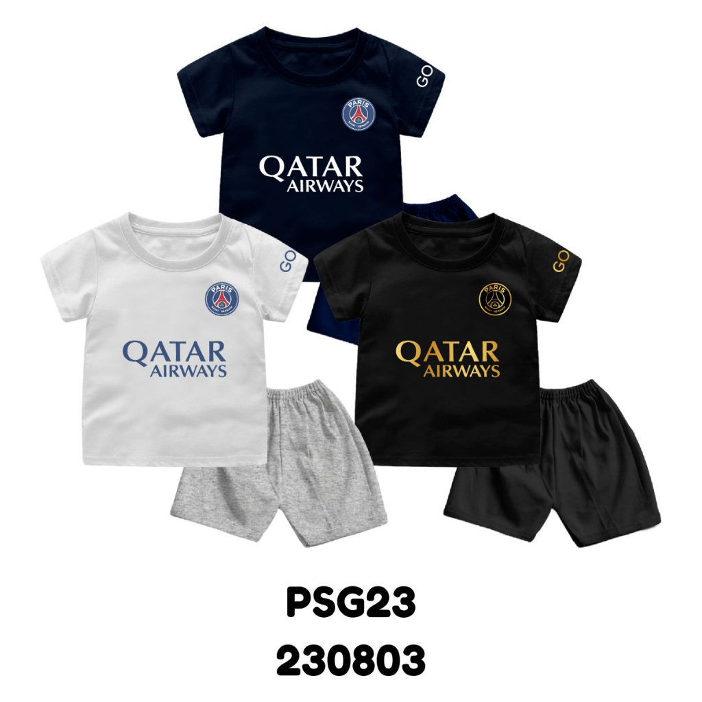 Baju Bola Anak Laki Laki Setelan Bola Anak Laki Laki Size Bayi Dan Anak Bahan Katun Combed 30s