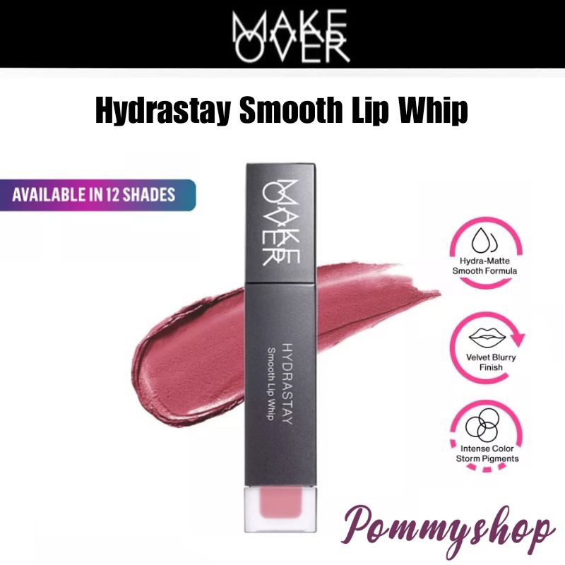 Make Over Hydrastay Smooth Lip Whip 6.5g | Lipcream