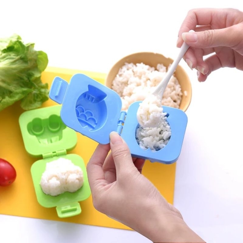 Cetakan Lucu Telur Rebus / Nasi Sushi Model Animal Untuk Bekal