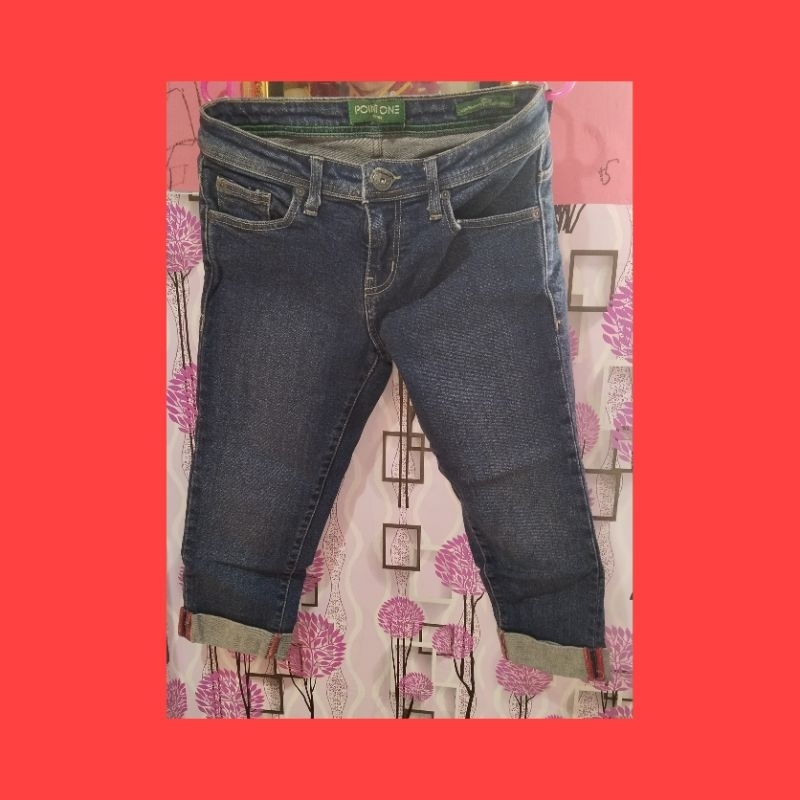 celana point one 3/4 brand matahari/celana pendek exit/kaos details/celana hotpan nevada