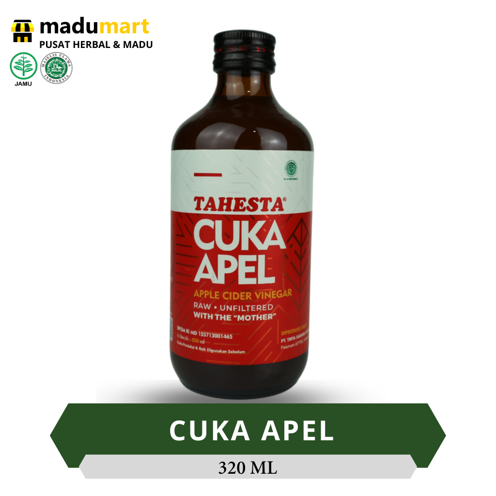 

CUKA APEL TAHESTA 320 ML ORIGINAL khasiat untuk membantu memerangi diabetes, kanker, gangguan jantung, kolesterol tinggi, dan masalah berat badan