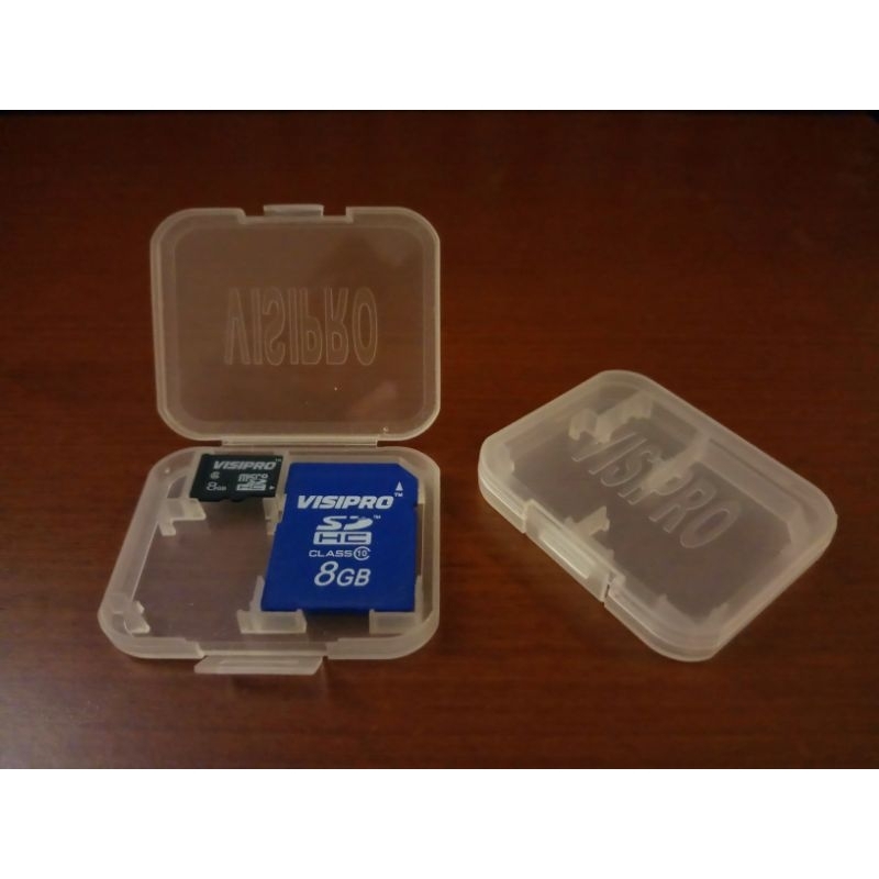 3 Slots Visipro Memory Case Micro SD - SD Card - Mini SD