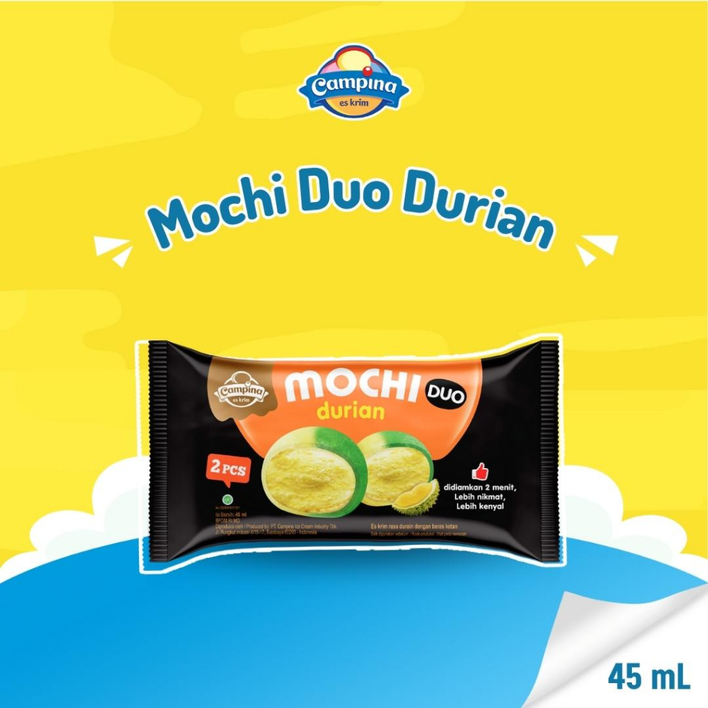 PAKET ICE CREAM MOCHI DUO MIX - ES KRIM