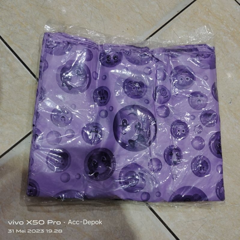 KANTONG PLASTIK SMILE / KRESEK THANK YOU / TERIMA KASIH UKURAN 28 (28x48 Cm) ISI -/+ 70 LEMBAR