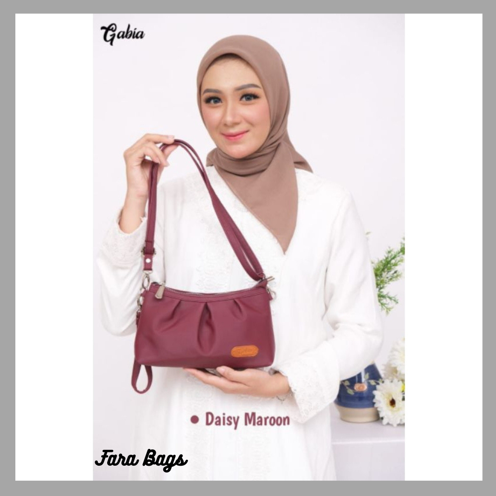 TAS SELEMPANG WANITA DAISY BAG BY GABIA BAHAN ANTI AIR