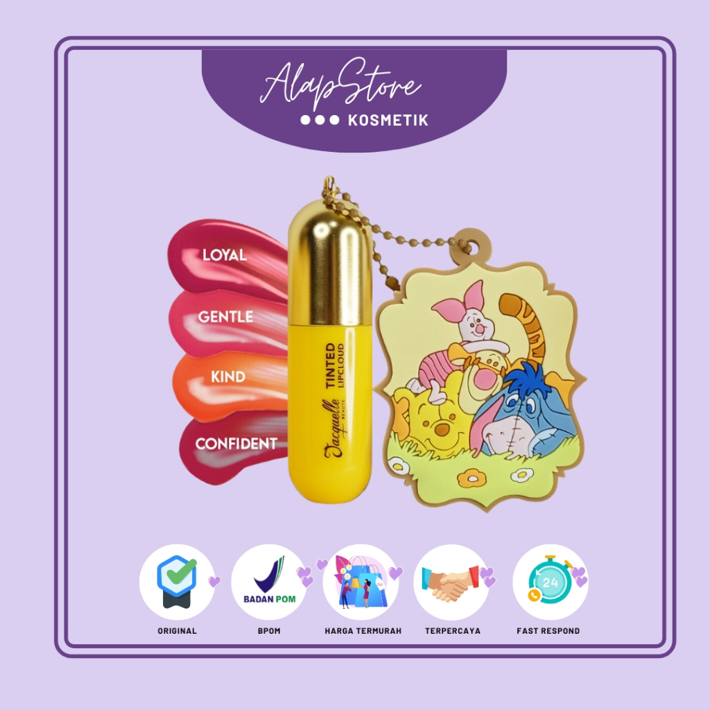 Jacquelle Tinted Lipcloud - Disney Winnie The Pooh edition