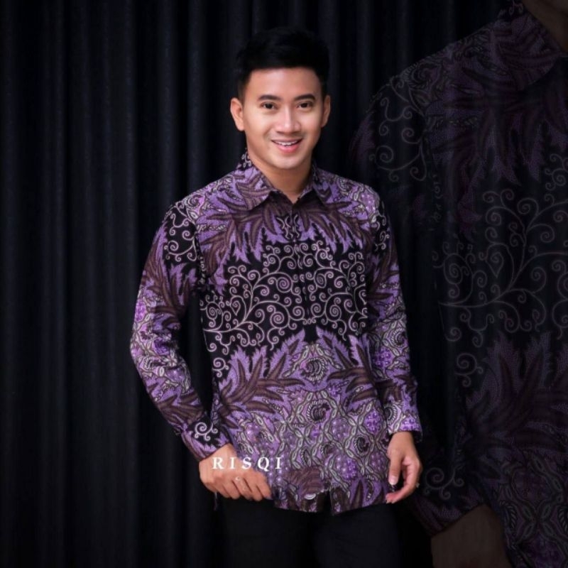BATIK KEMEJA LENGAN PANJANG BIG SIZE BATIK PEKALONGAN ASLI