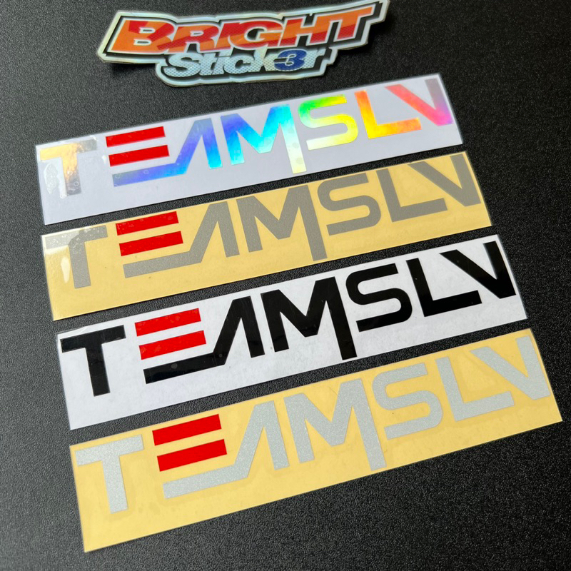 Sticker Stiker TEAMSLV cutting