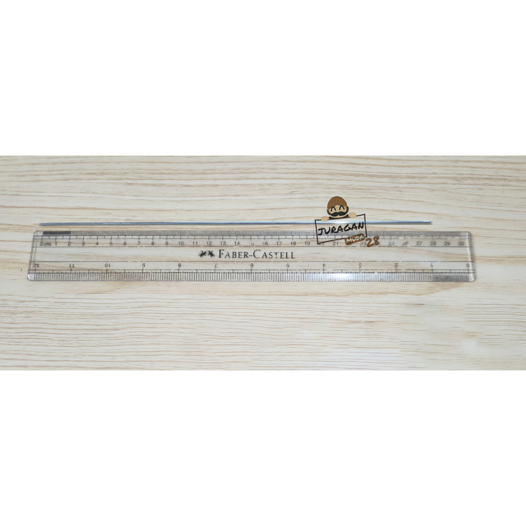 As Roda Boogie Miniatur Kereta Railking atau Miniatur Bus Shaft Axel 2mm x 280mm