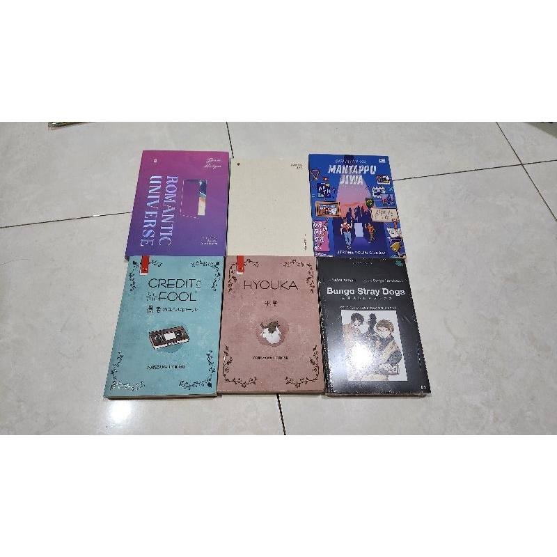 preloved buku novel bacaan romantic universe by dinan hadyan, journal 1127 by project.duatujuh, hyou
