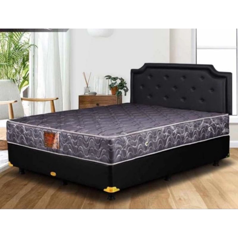 SPRING BED CENTRAL DELUXE KASUR CENTRAL DELUXE UK 160 KASUR MINIMALIS MATRAS ELEGAN SPRING BED TERMU