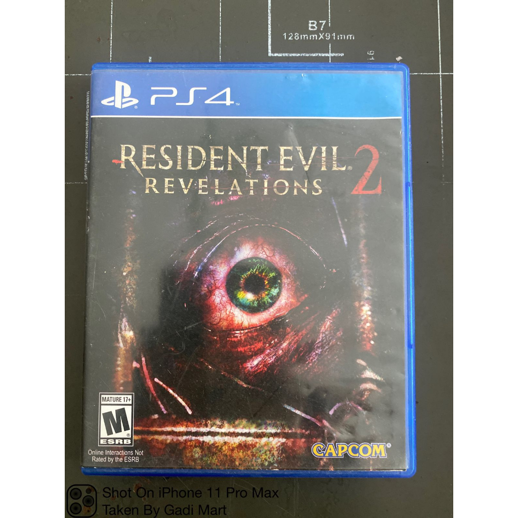 BD KASET PS4 SECOND RESIDENT EVIL REVELATIONS 2