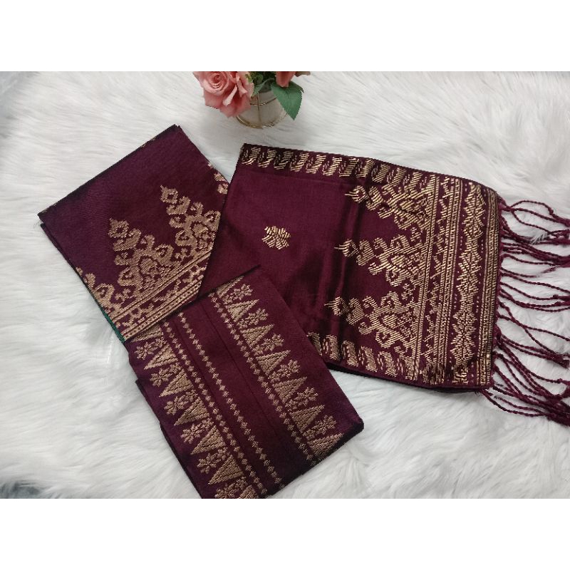 songket silungkang couple