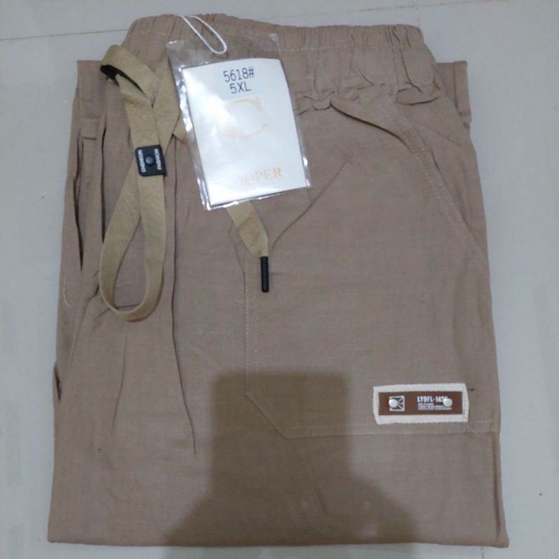 New Series 5618# ( 2XL, 3XL, 5XL, 7XL ) Celana Wanita Katun Stret import premium COOPER