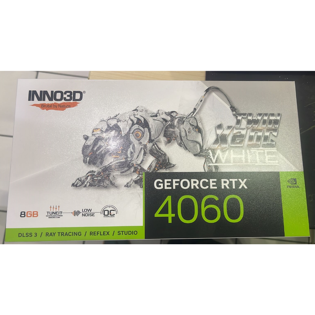 INNO3D GEFORCE RTX 4060 TWIN X2 OC 8GB WHITE GDDR6