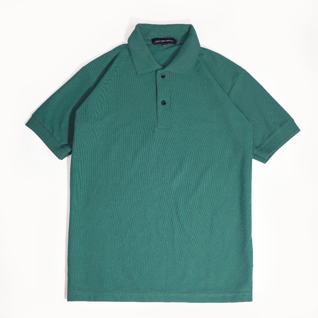 POLO SHIRT MINERAL GREEN