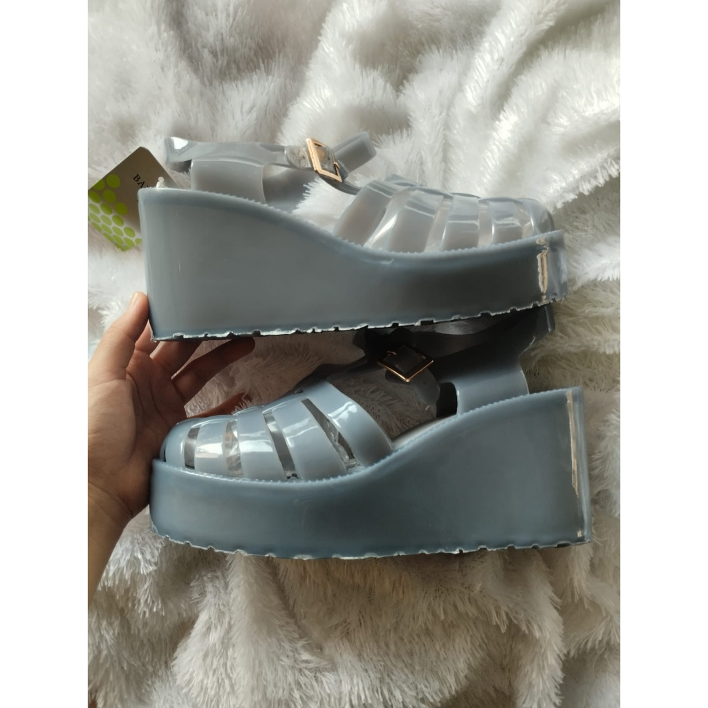 Sandal jelly melisa kw 778 sandal jelly wanita import model terbaru, sandal sepatu wadges