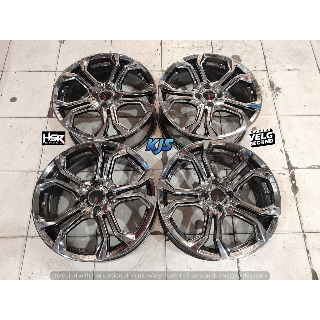 VELG BEKAS MODEL TROCHE(HSR) R17X7 4X100ET42B/C