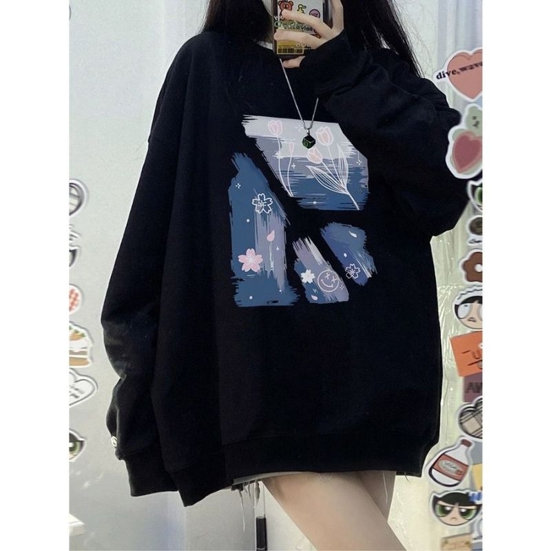 Abstrack Flower sweatshirt