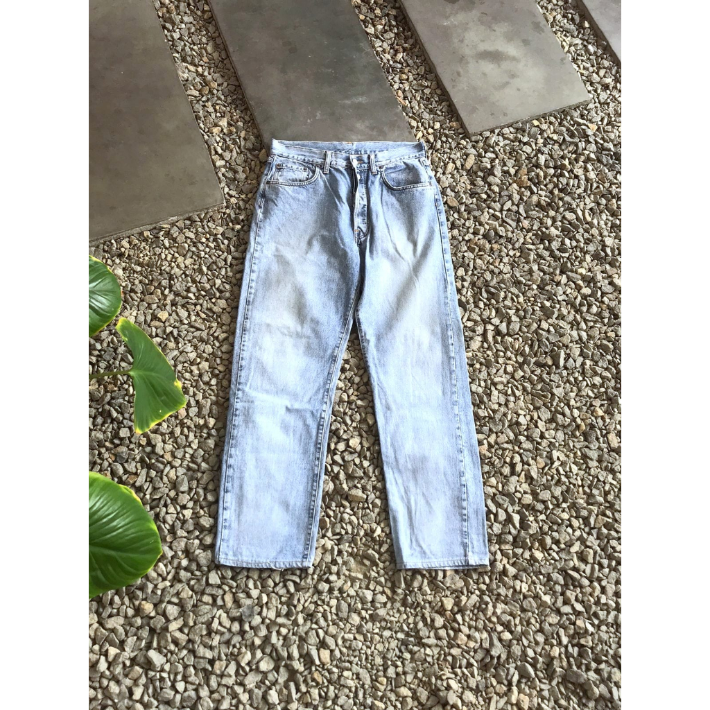 Blue jeans washed REPLAY original / celana panjang pria