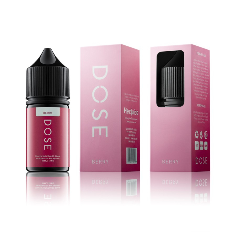 Dose Berry Salt Nic 30ML 40MG by Hex Juice