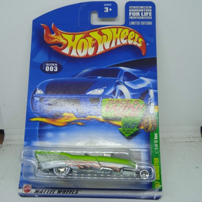 hot wheels hotwheels 57 roadster super treasure hunt THS TH 1957